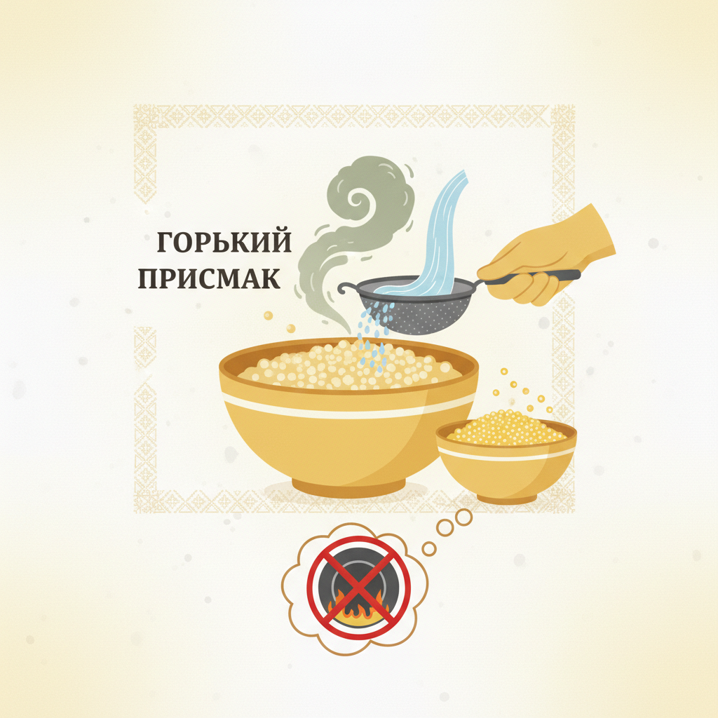 Чому пшоняна каша гірчить і що з цим робити — иллюстрация к статье «пшоняна каша»
