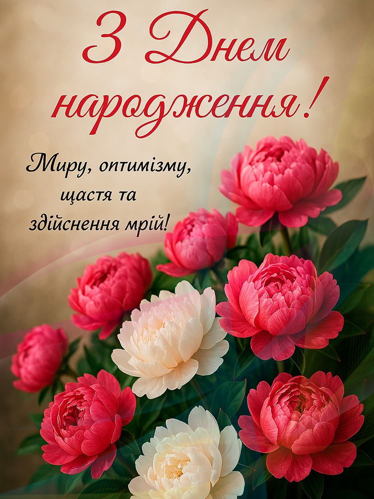 Красиві побажання щастя, здоров'я та любові