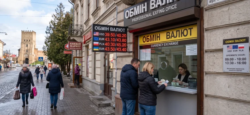 Обмін валют в Луцьку - куди варто звернутись